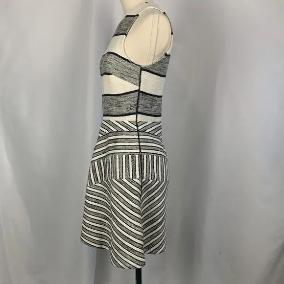 3.1 Philip Lim White Navy Fit Flare Dress