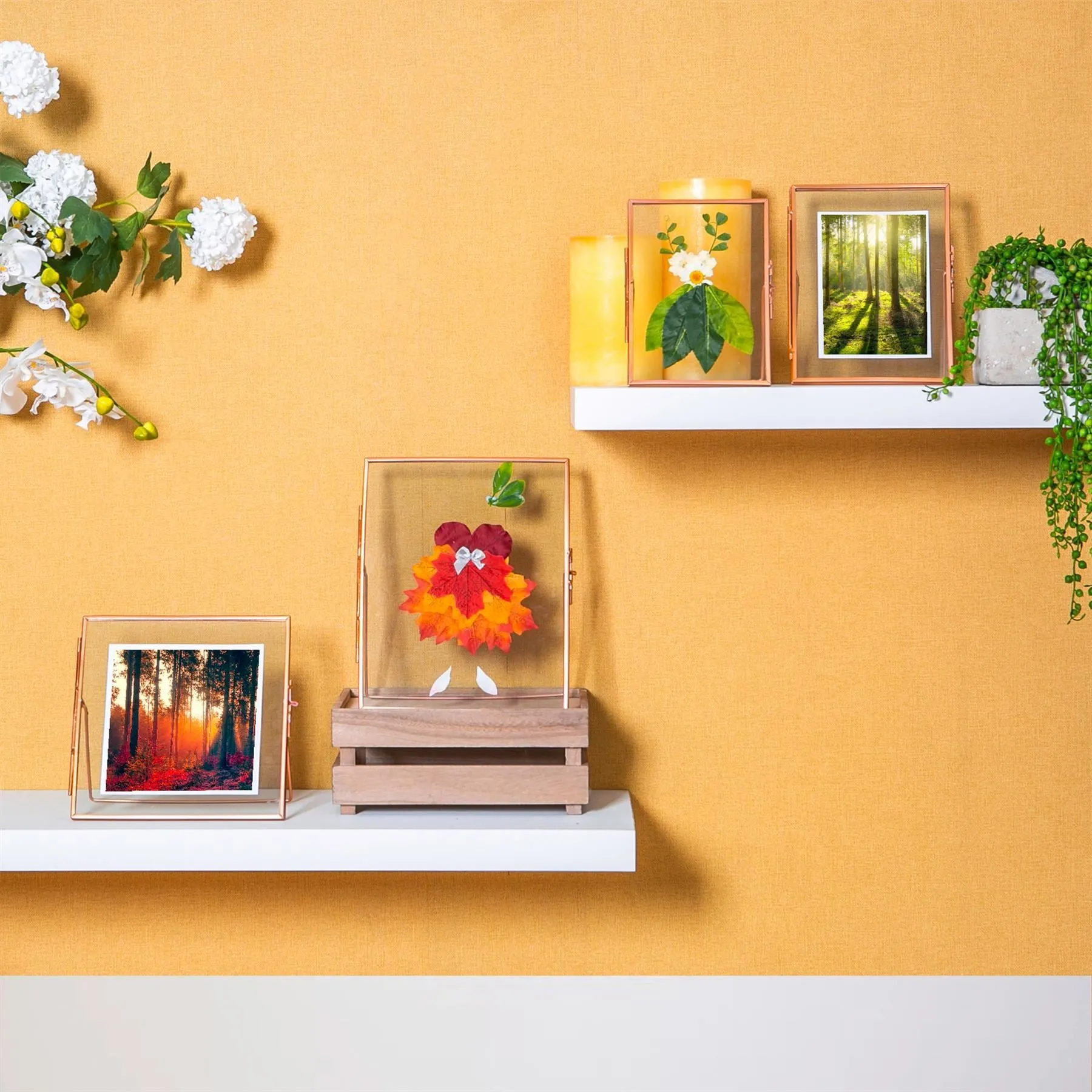 6" x 8" Metallic Photo Frame - By Nicola Spring