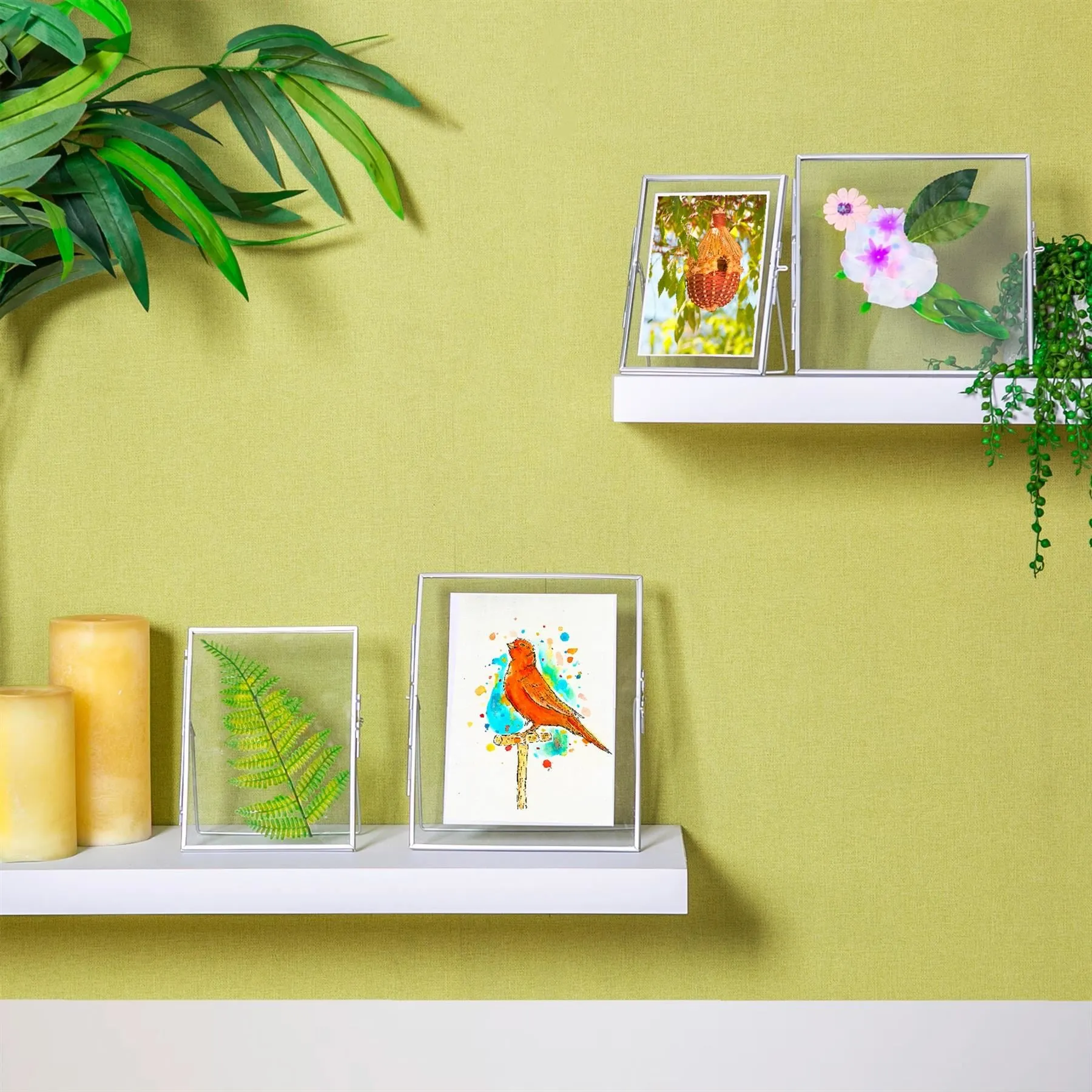 6" x 8" Metallic Photo Frame - By Nicola Spring