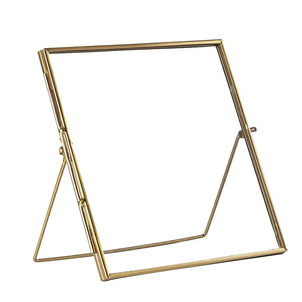 8" x 8" Metallic Photo Frame - By Nicola Spring