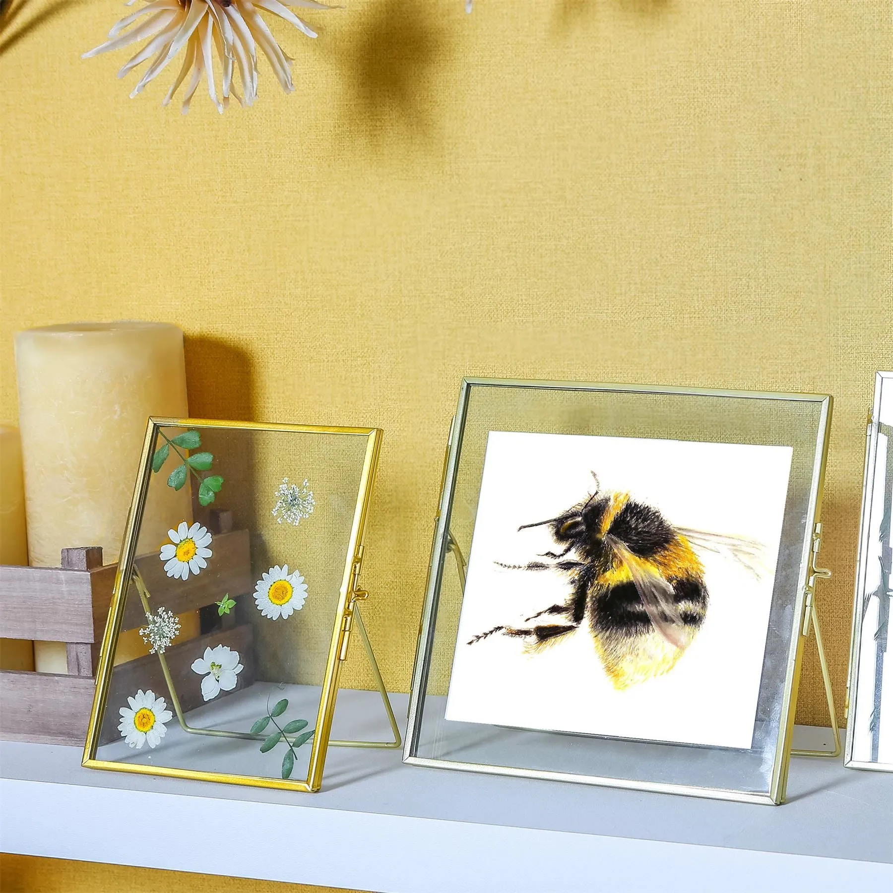 8" x 8" Metallic Photo Frame - By Nicola Spring