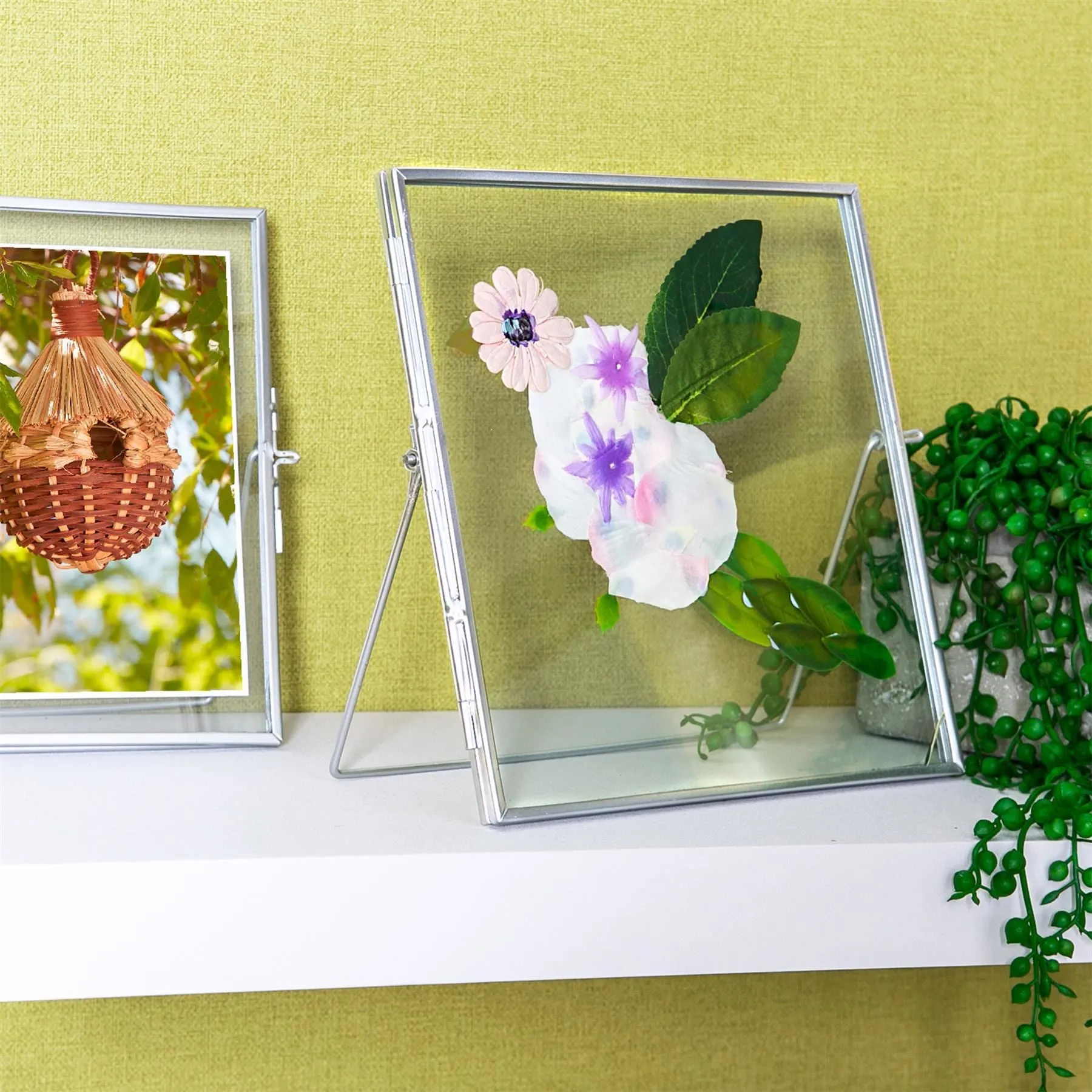 8" x 8" Metallic Photo Frame - By Nicola Spring