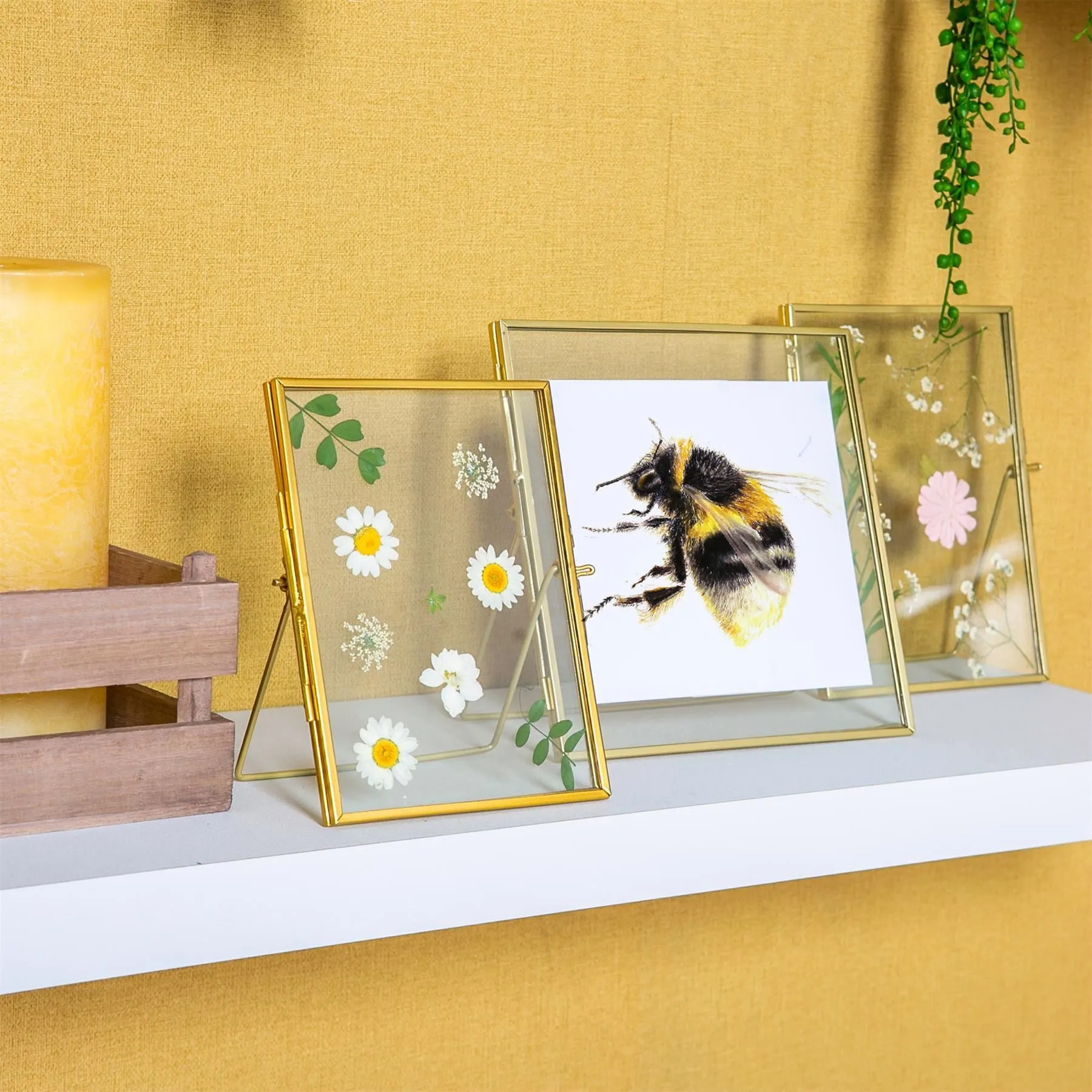 8" x 8" Metallic Photo Frame - By Nicola Spring