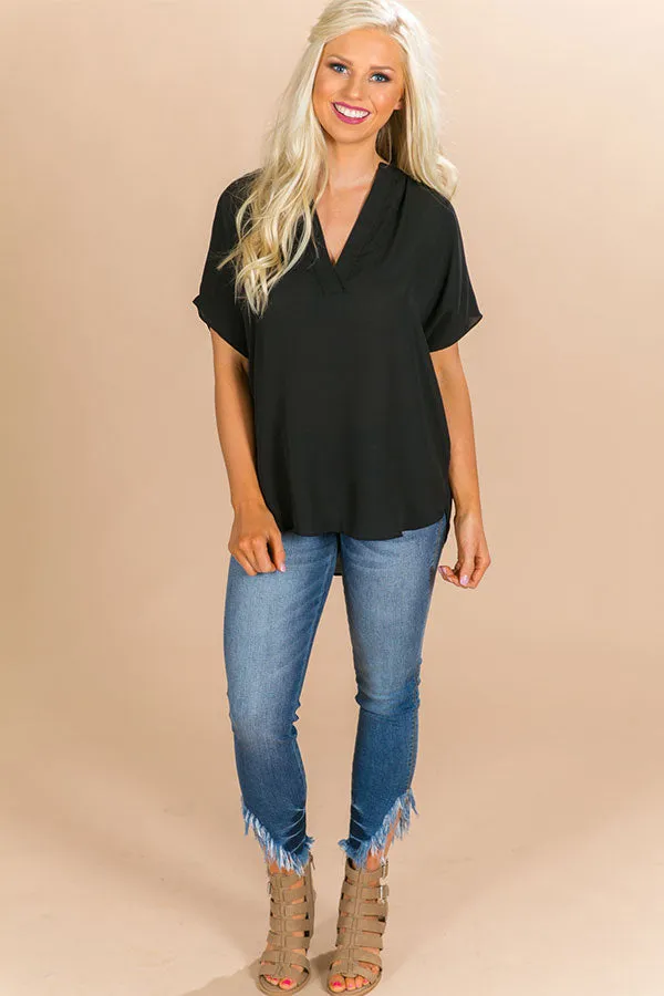 Adore You Always Top in Black
