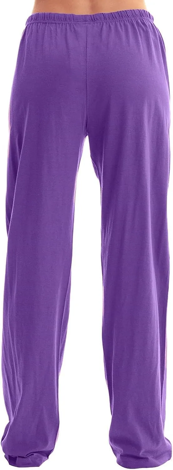 Buffalo Plaid Pajama Pants Women Soft Stretch Lightweight Lounge Pants Comfy Fit Drawstring Sleep Pants Trousers