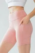 Butter Soft 6" Bike Pant Length High Rise W/Side Pocket