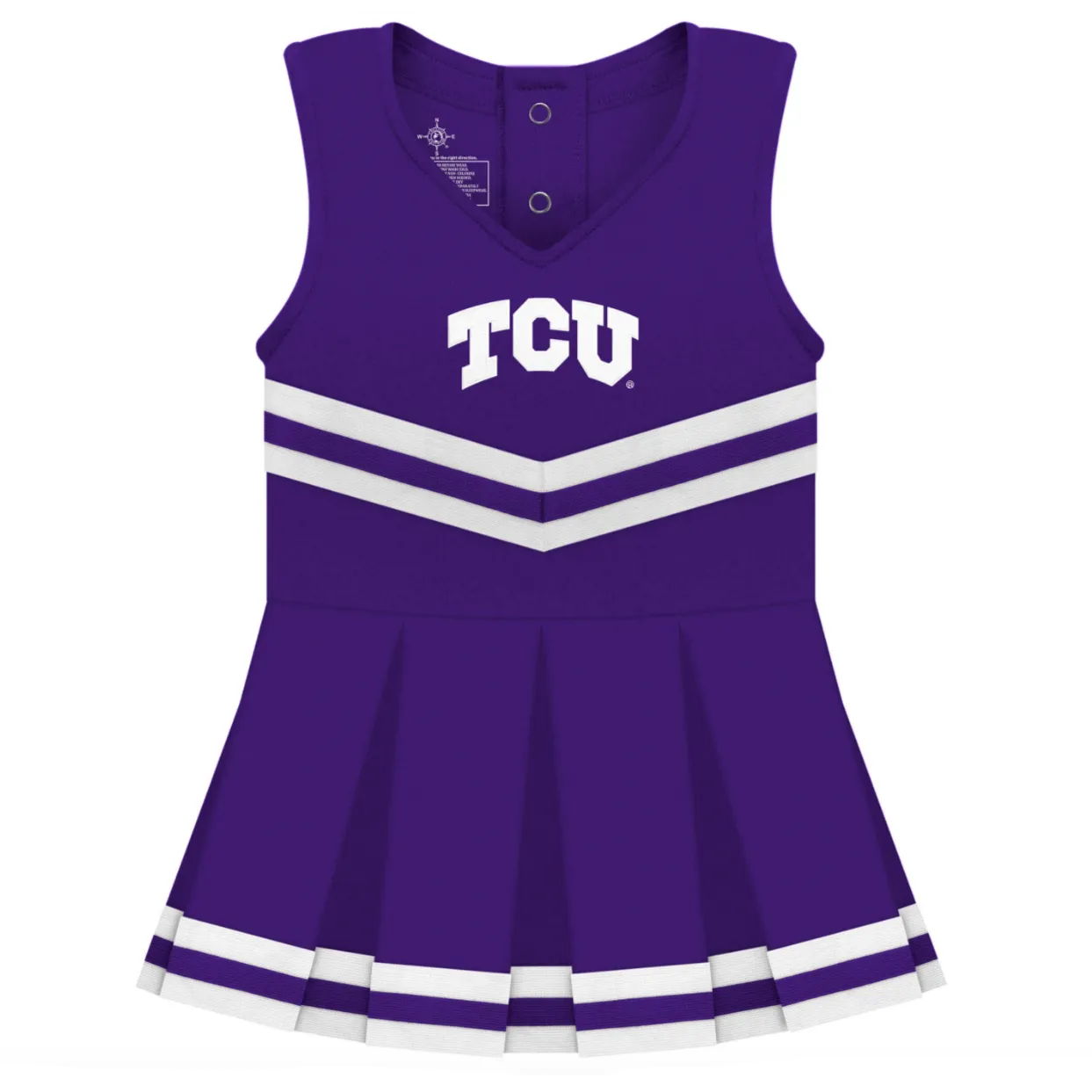 Cheer Dress Bodysuit | TCU Purple