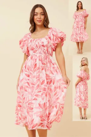 Christina On-Off Shoulder Dress