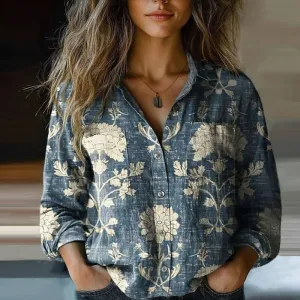 Emily  Flower Blouse