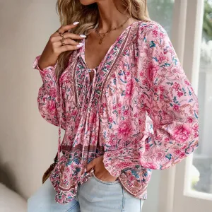 Fashion Canberra I Alna Elegant Floral Blouse