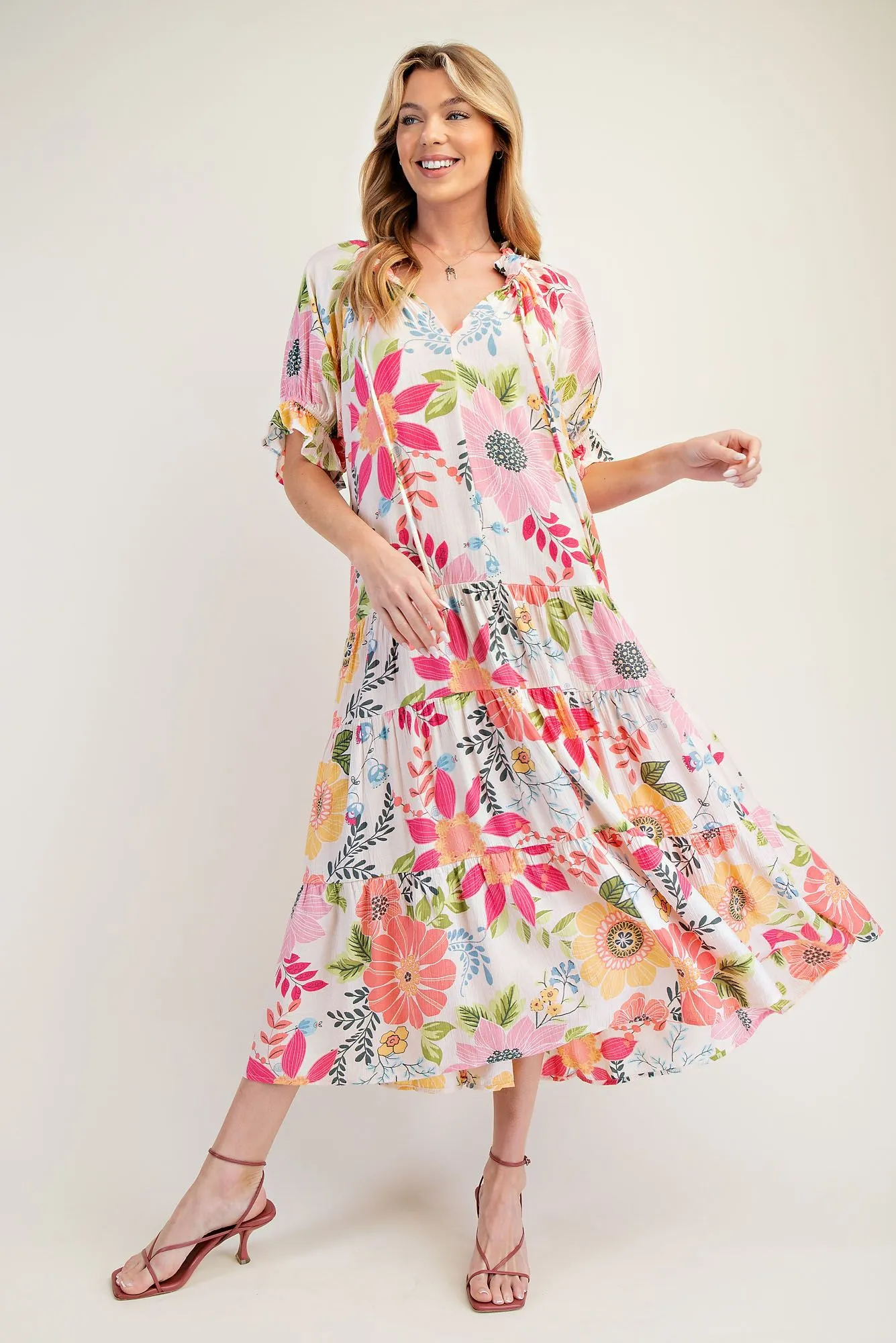 Floral Blossom MAXI Dress