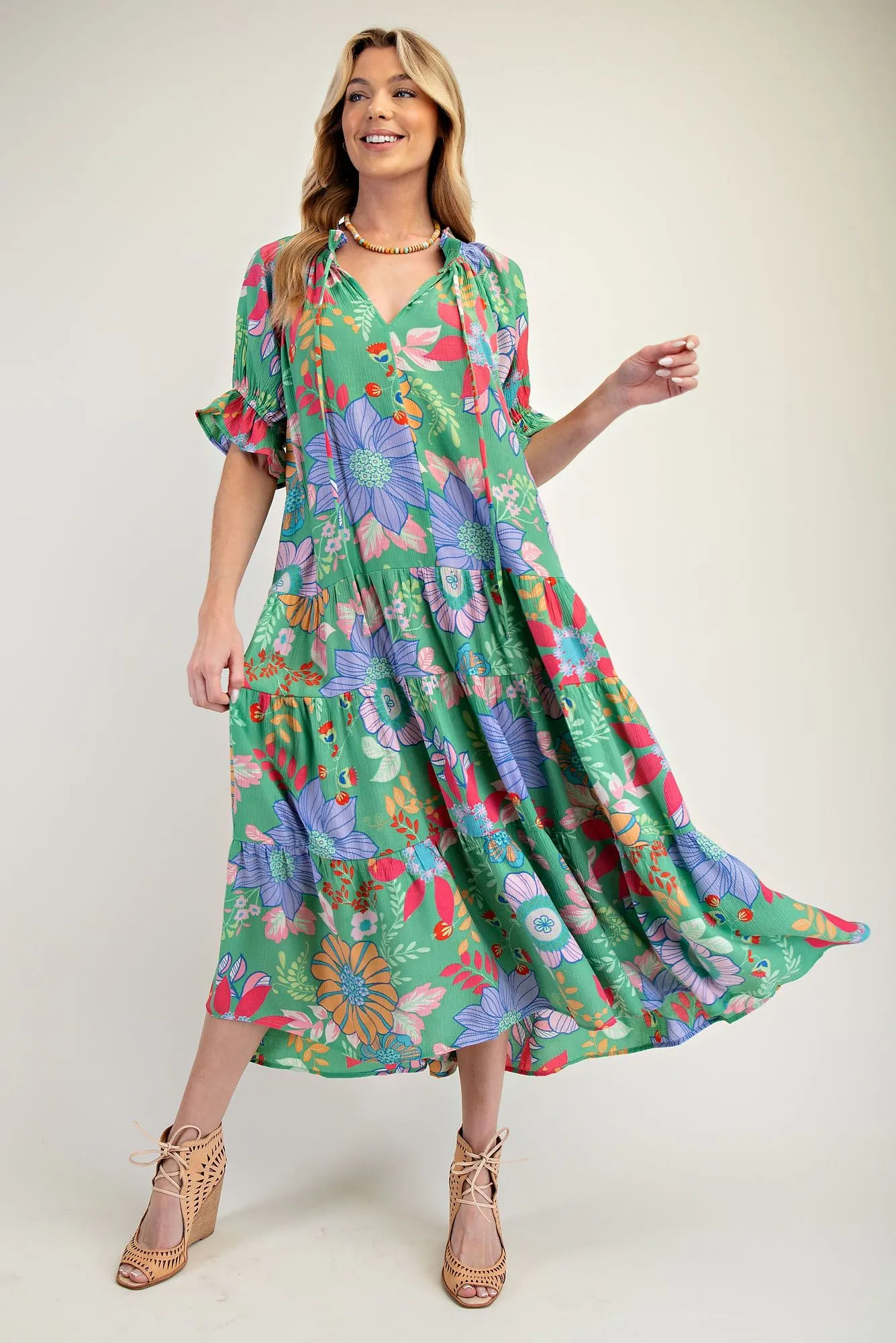 Floral Blossom MAXI Dress