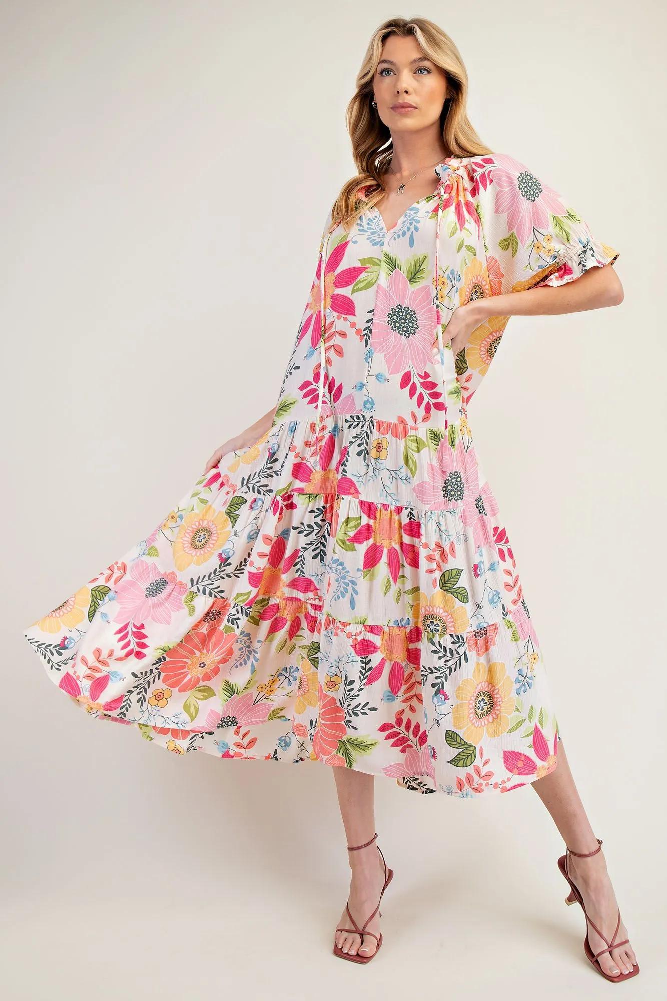 Floral Blossom MAXI Dress