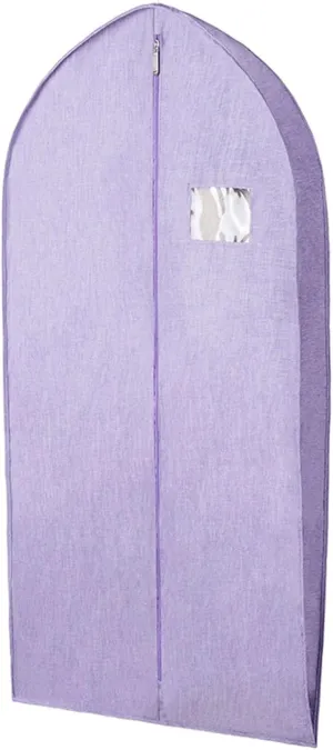 Hanging Garment Bag, Suit Bags, Oxford Cloth Material, All-round Protection, Suitable for Storing Coats, Suits, Down Jackets(Purple,58x110cm x43in)