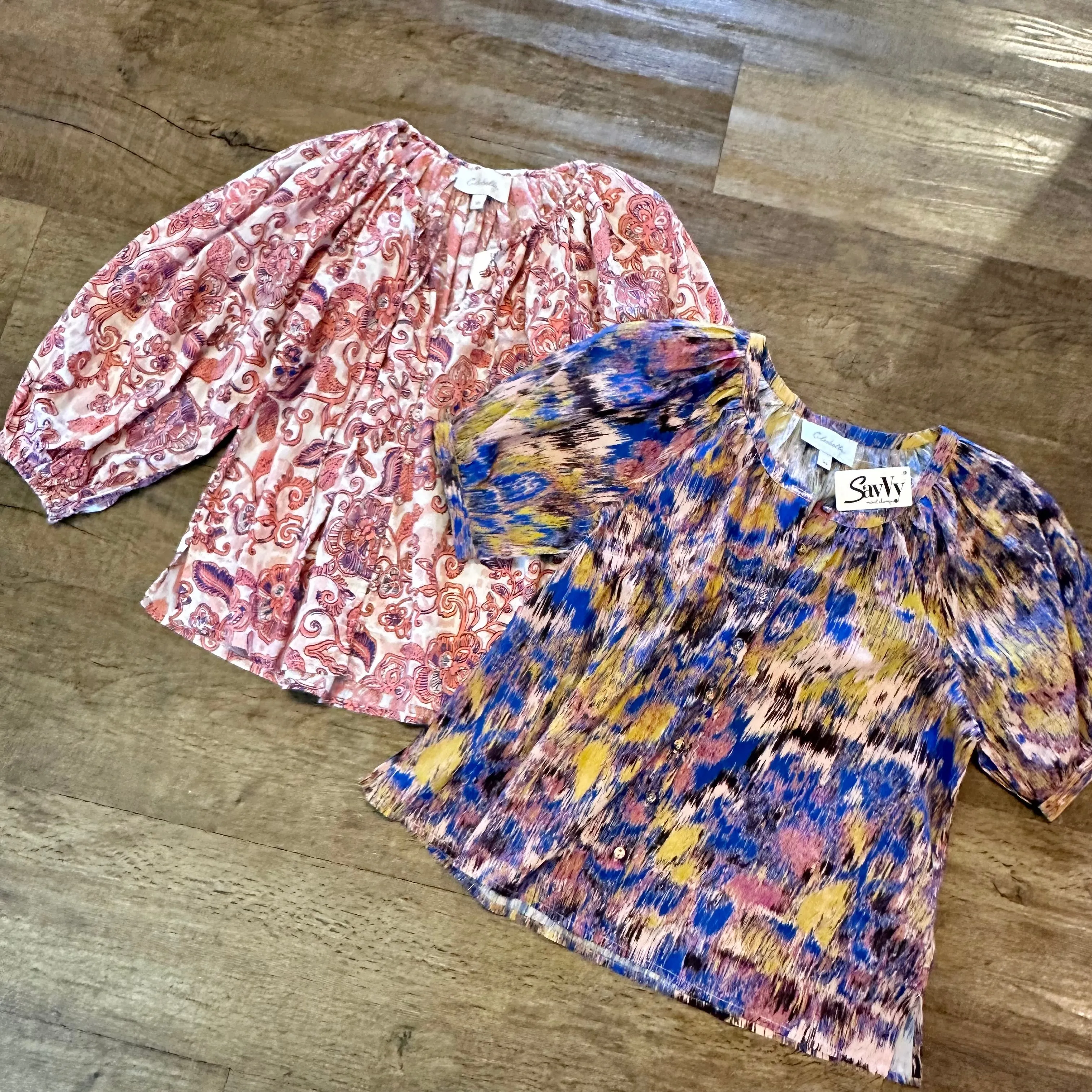 Cleobella Irena Blouse - Azucar Print, Elegant Design