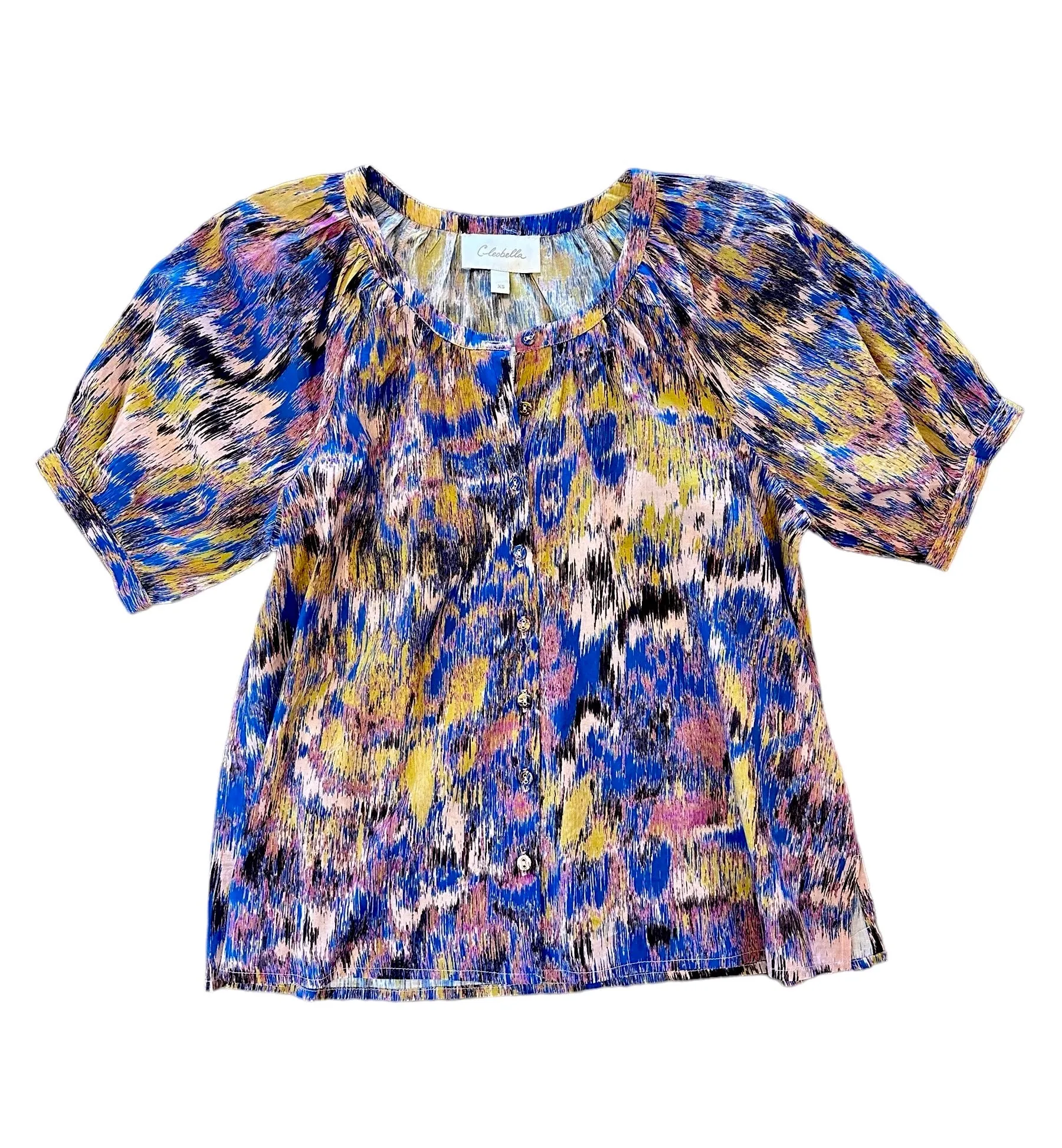 Cleobella Irena Blouse - Azucar Print, Elegant Design
