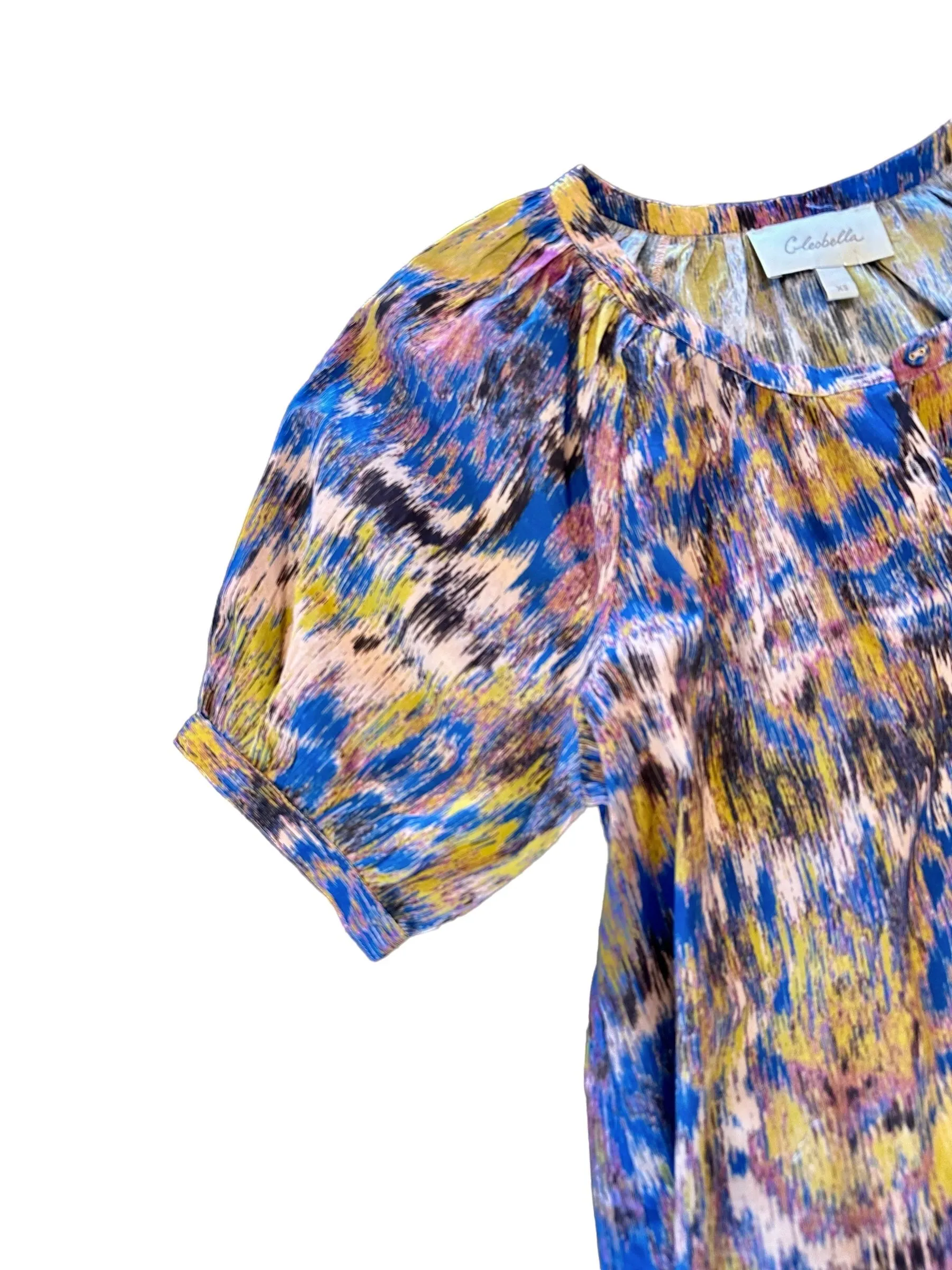 Cleobella Irena Blouse - Azucar Print, Elegant Design