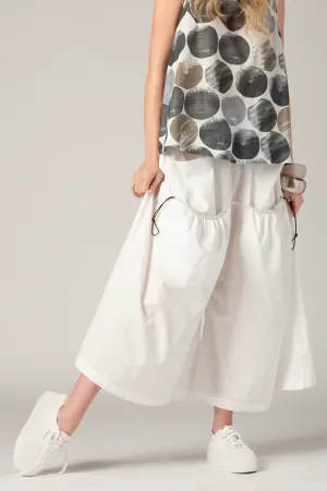 Kapsa Pant in White Carnaby