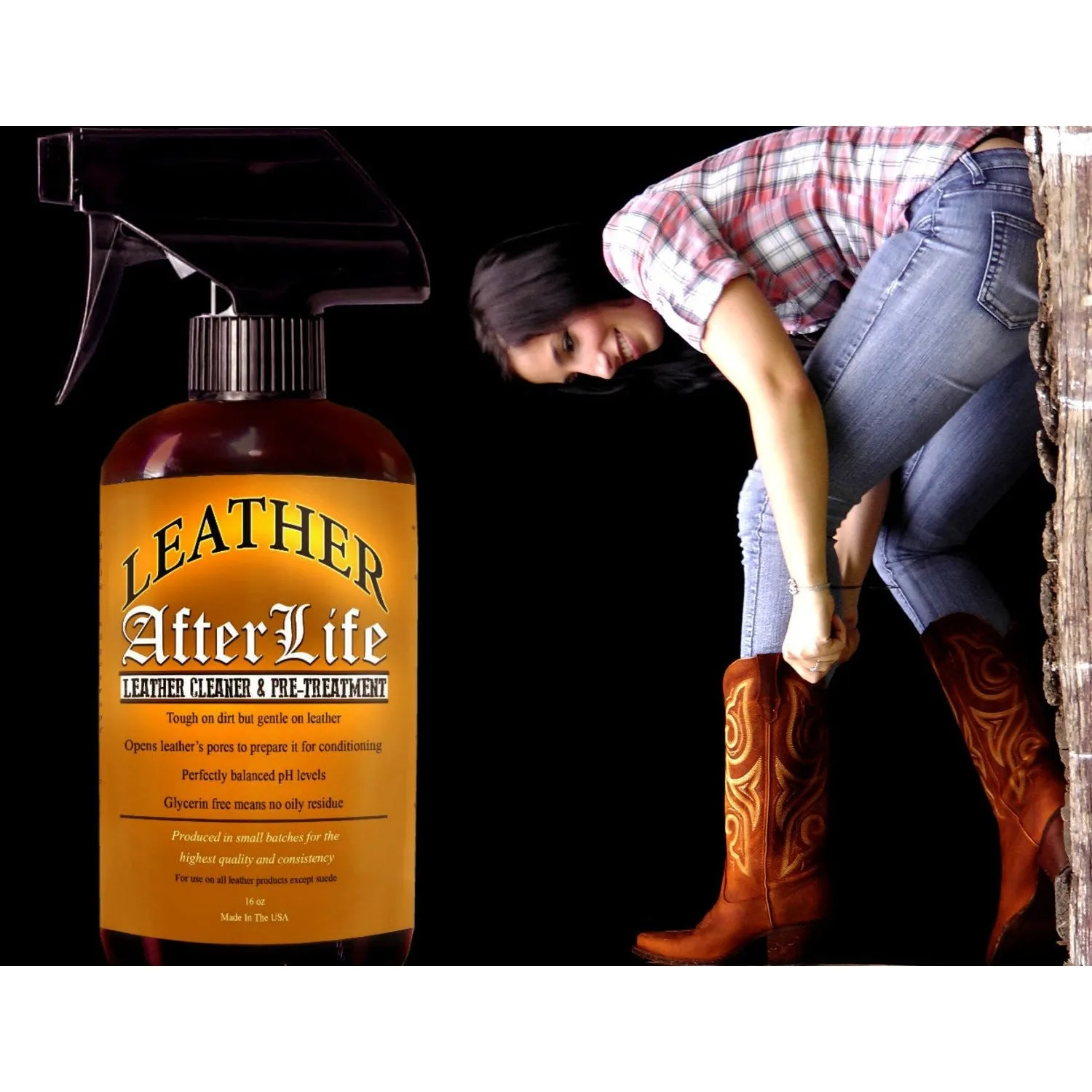 Leather Afterlife - Leather Cleaner & Pre-Treatment