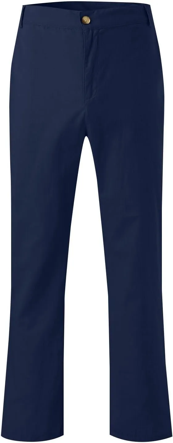 Mens Casual Pants 2025 Lightweight Vacation Lounge Solid Color Comfy Pant Comfort Basic Soft Outdoor Trousers