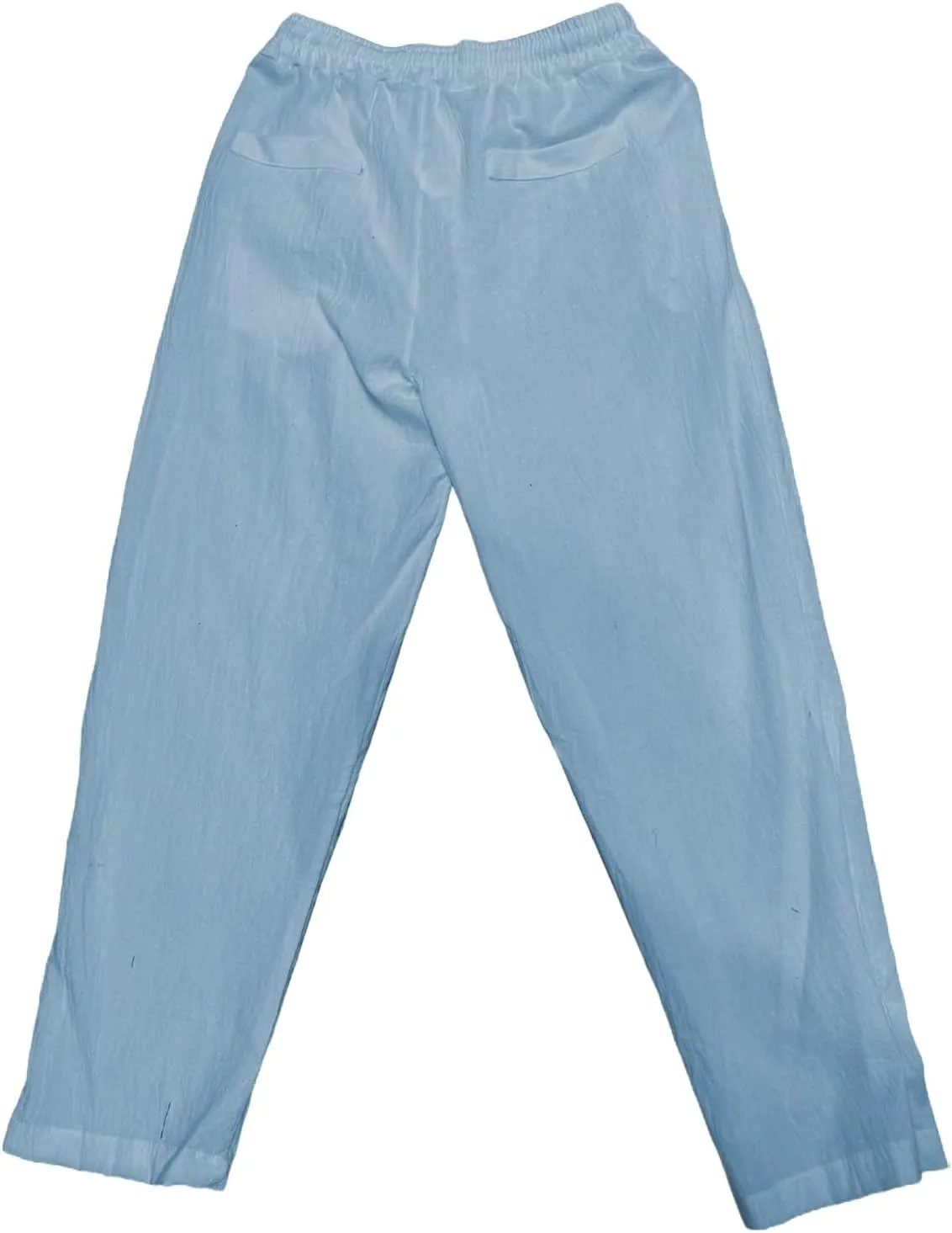 Men's Pants Elastic-Waisted Work Casual Drawstring Trendy Vacation Pants Comfort Outdoor Pull On Soft Outfits