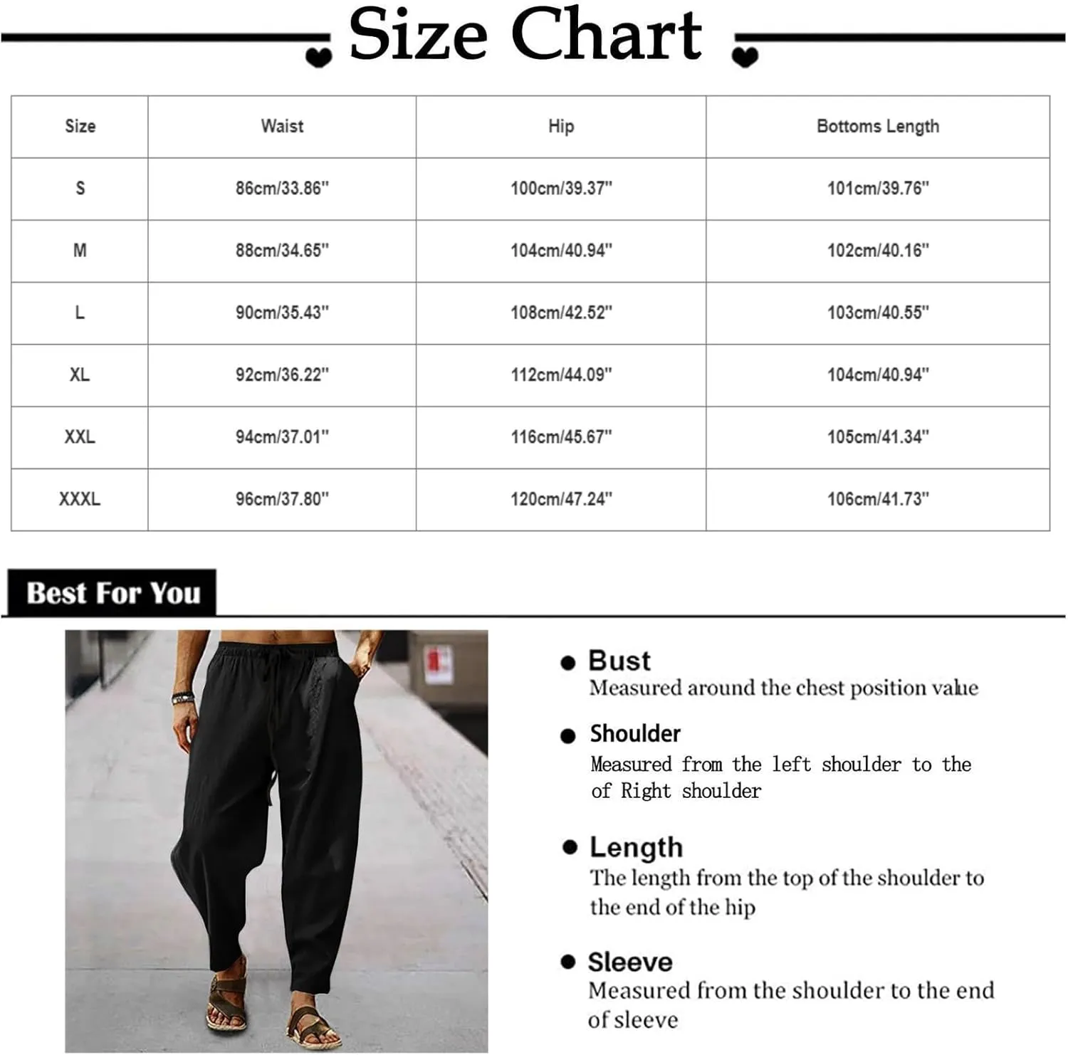 Men's Pants Elastic-Waisted Work Casual Drawstring Trendy Vacation Pants Comfort Outdoor Pull On Soft Outfits