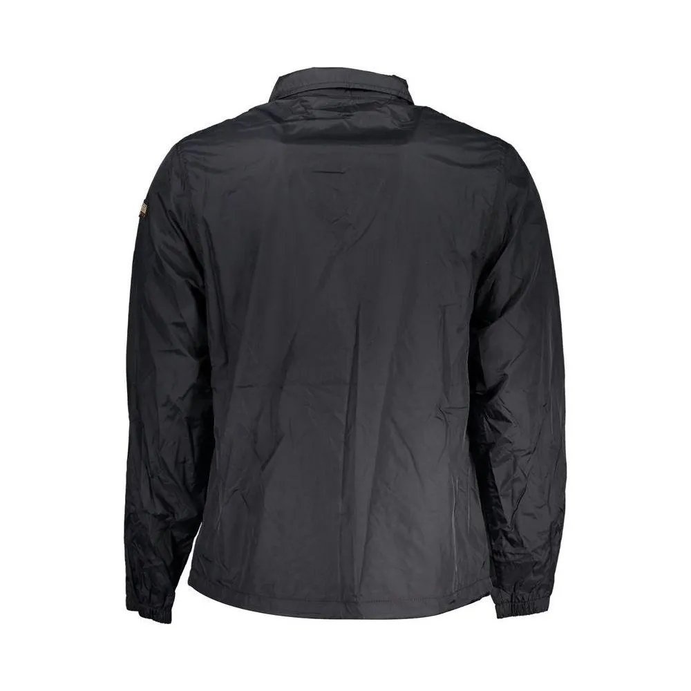 Elegant Napapijri Waterproof Sports Jacket with Contrast Details