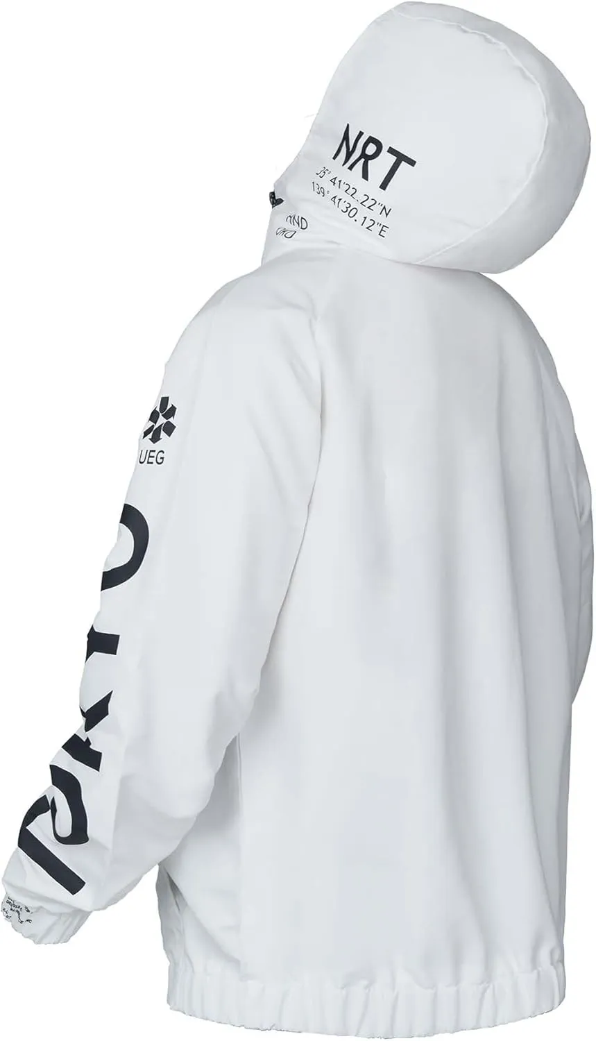 Niepce Inc Japanese Streetwear Zip Up Windbreaker Jackets for Men