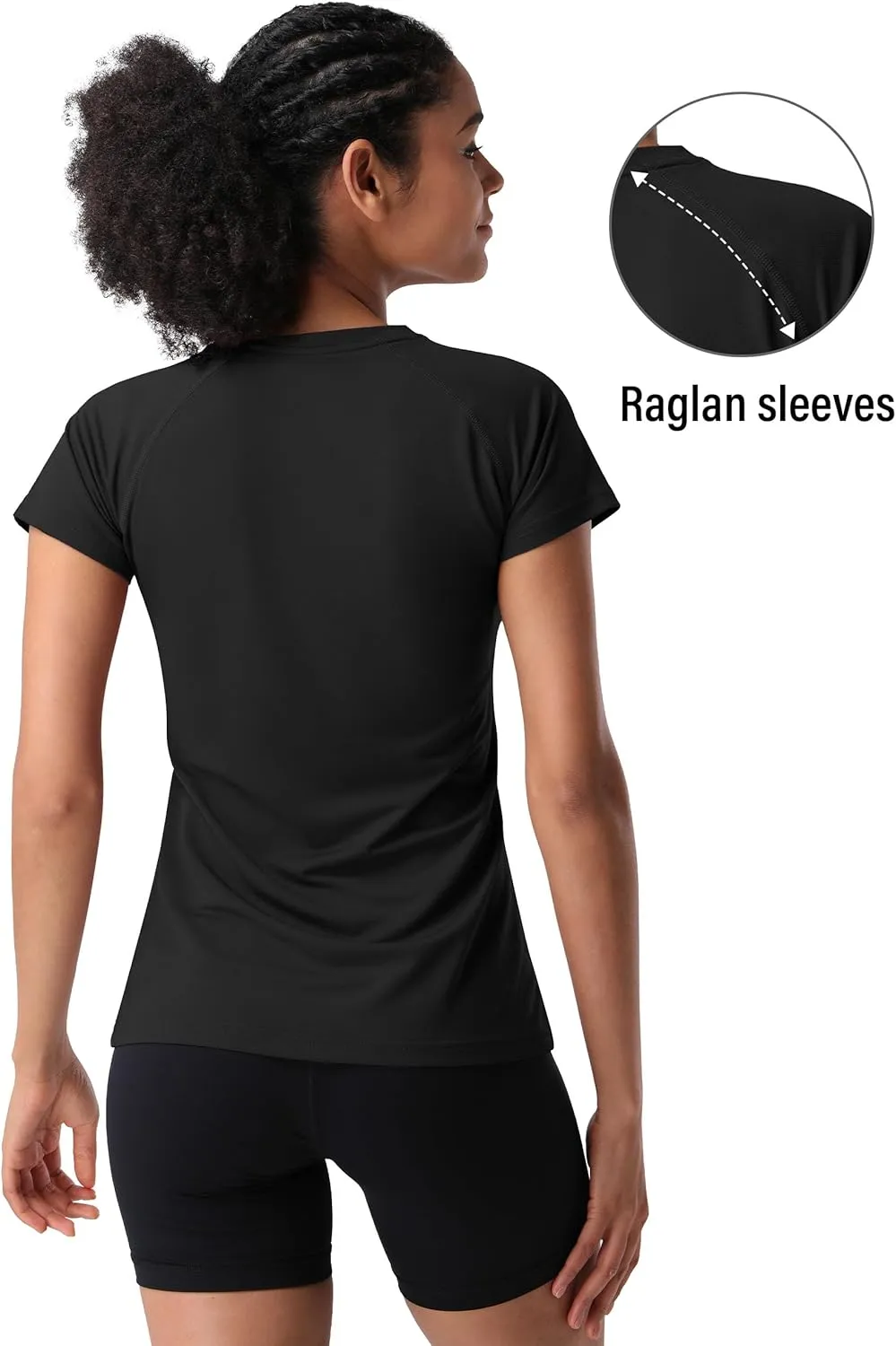 Pioneer Camp Women's Moisture Wicking T-Shirt Short Sleeve Quick Dry Shirts Gym Workout Athletic Running Tops Crew Neck Tees