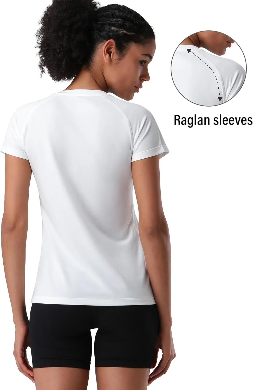 Pioneer Camp Women's Moisture Wicking T-Shirt Short Sleeve Quick Dry Shirts Gym Workout Athletic Running Tops Crew Neck Tees