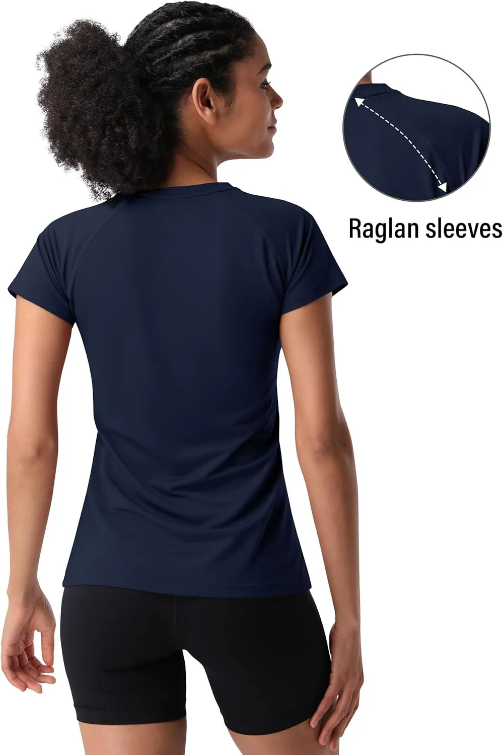 Pioneer Camp Women's Moisture Wicking T-Shirt Short Sleeve Quick Dry Shirts Gym Workout Athletic Running Tops Crew Neck Tees