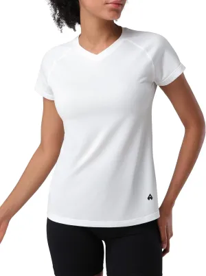 Pioneer Camp Women's Moisture Wicking T-Shirt Short Sleeve Quick Dry Shirts Gym Workout Athletic Running Tops Crew Neck Tees