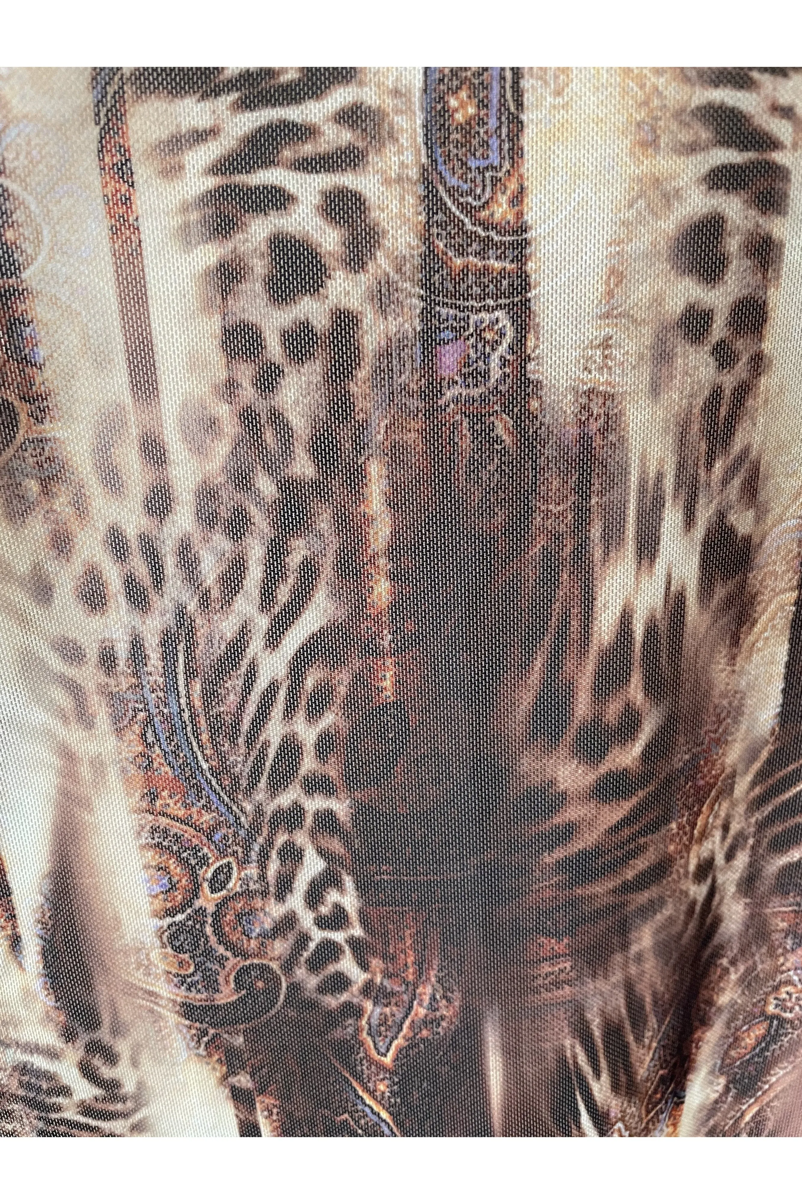 Save The Faith Fiery Feline Boho Top