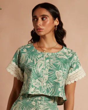 Sweet Nothing Floral Crop Top