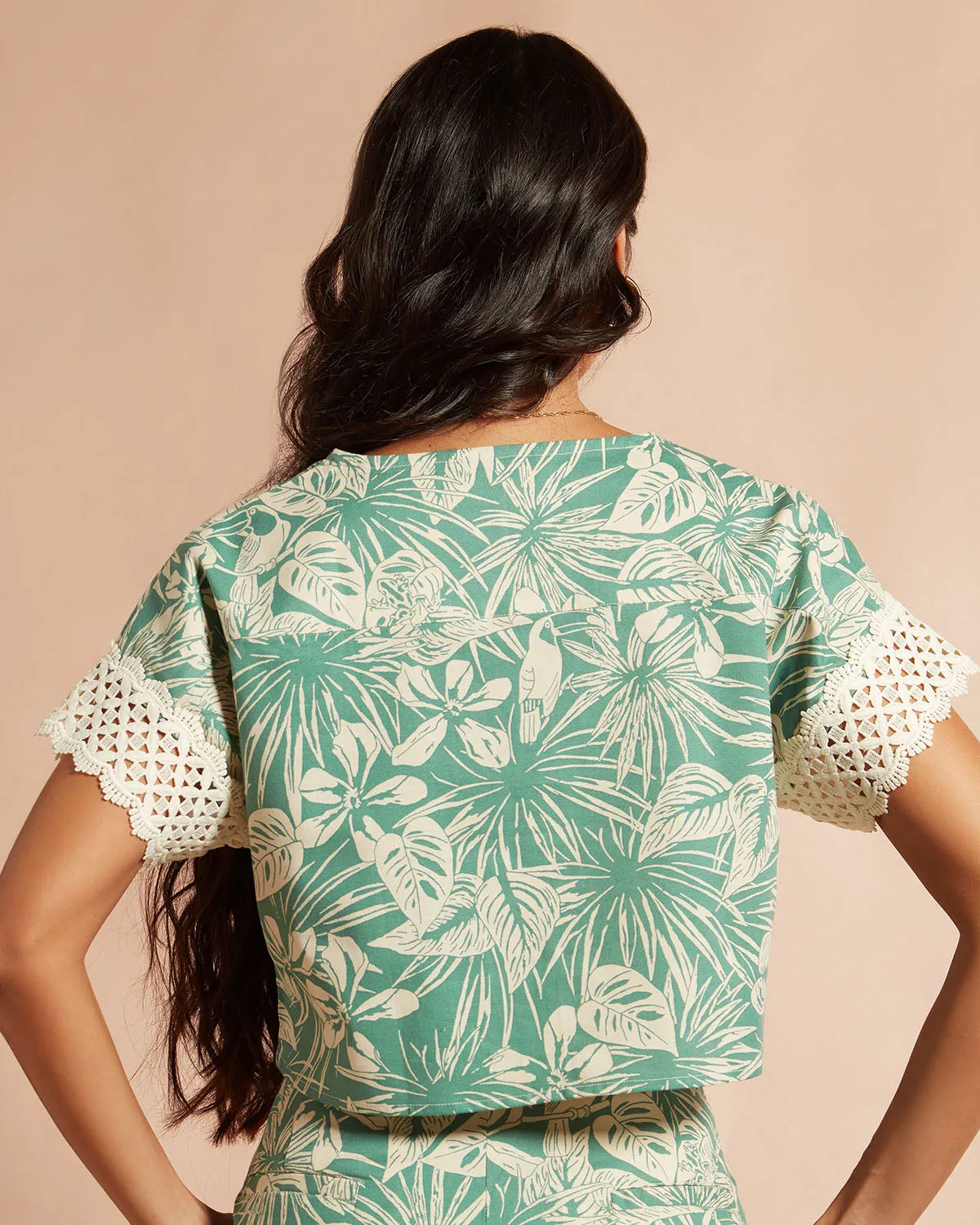 Sweet Nothing Floral Crop Top