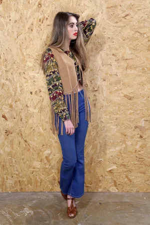Tasselled Suede Ranch Waistcoat
