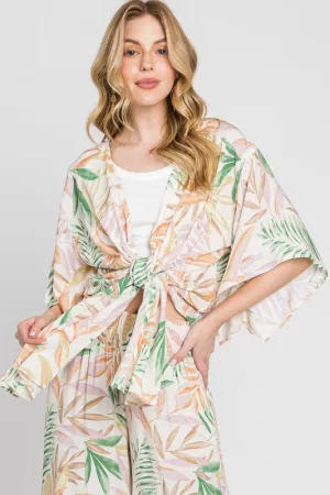 Tropical Tie Top