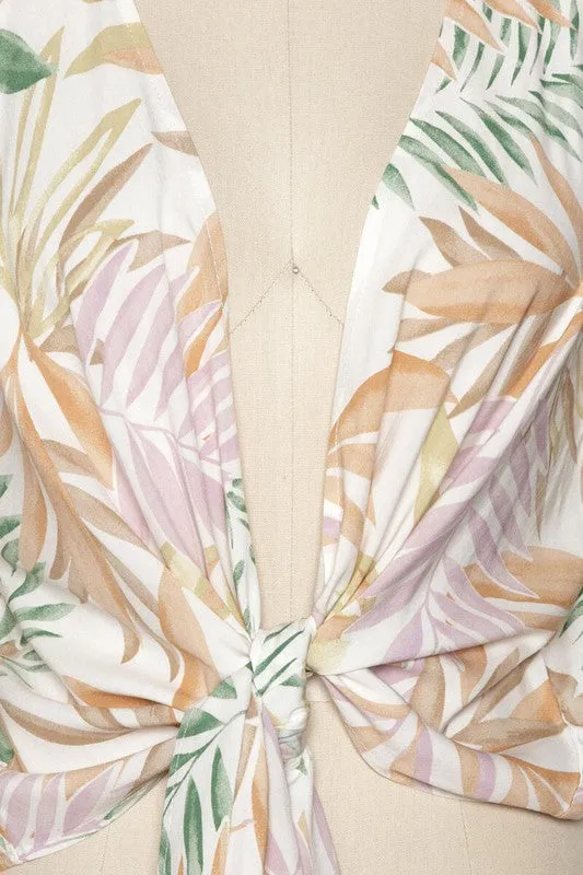 Tropical Tie Top