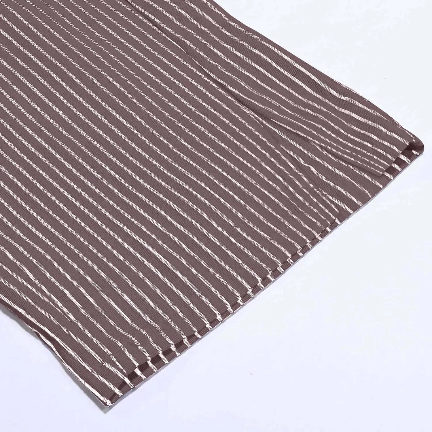 Women Summer Lightweight Linen Shorts Trendy Stripe Casual Beach Palazzo Trouser Quick-Dry Vacation Active Sport Pant