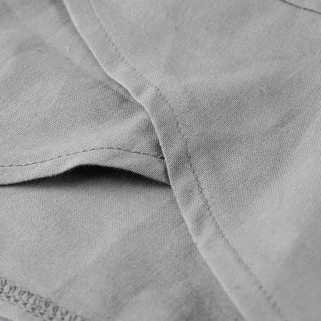Women's Cotton Linen Capri Pants Soft Casual Loose Fit Workout Sweatpants Trousers with Pockets Summer Lounge Pants